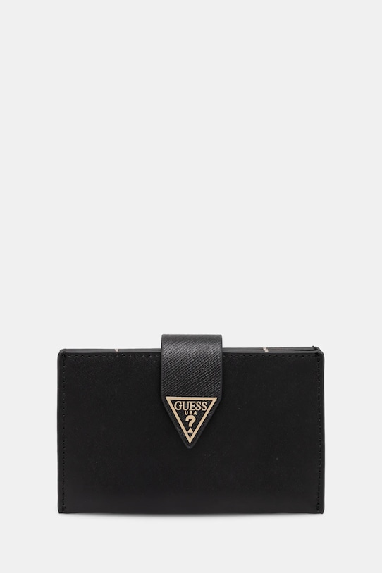 

Кожаный кошелек MIRIAM Guess, черный