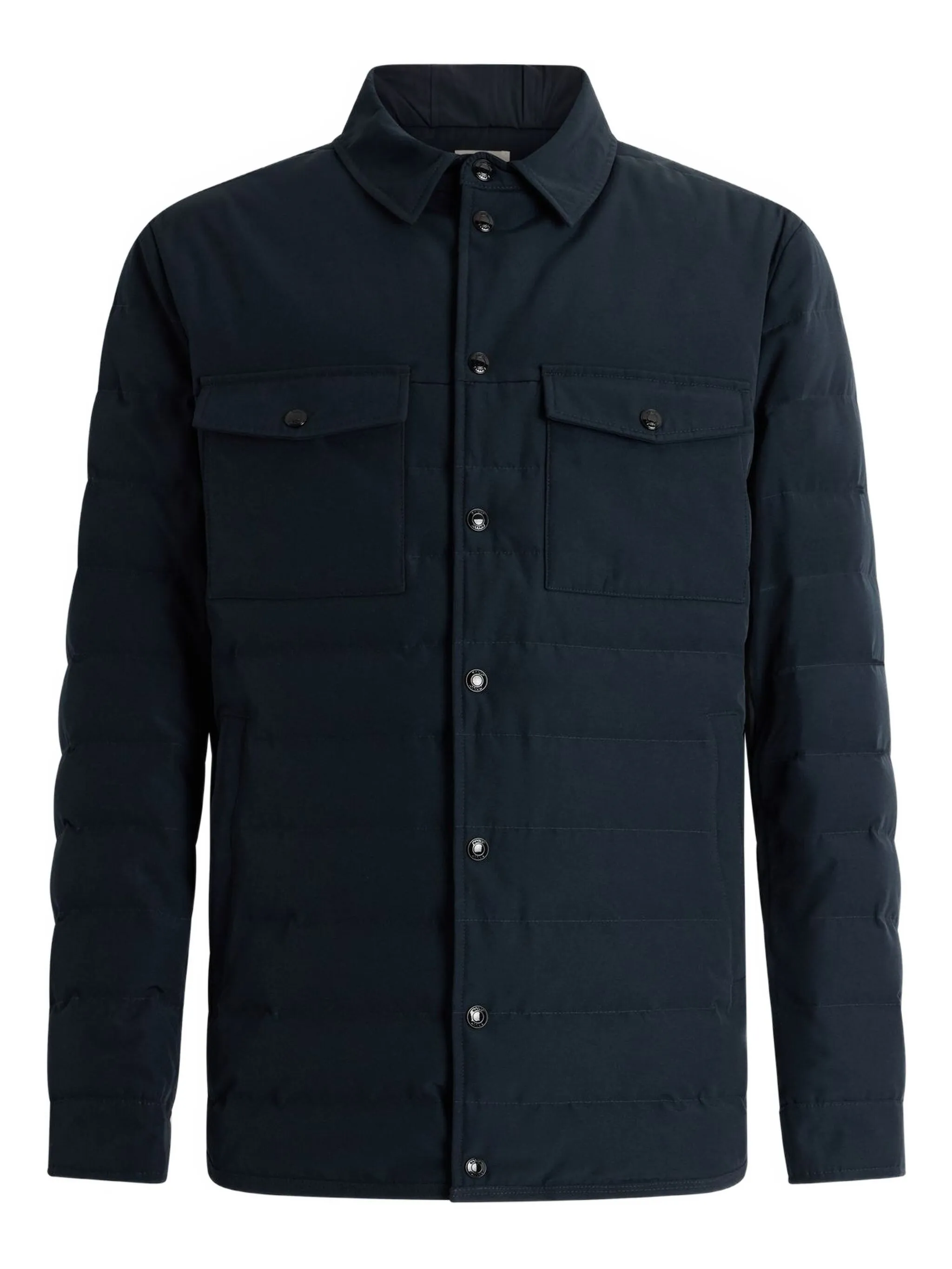 

Стеганая куртка-рубашка Bally, синий