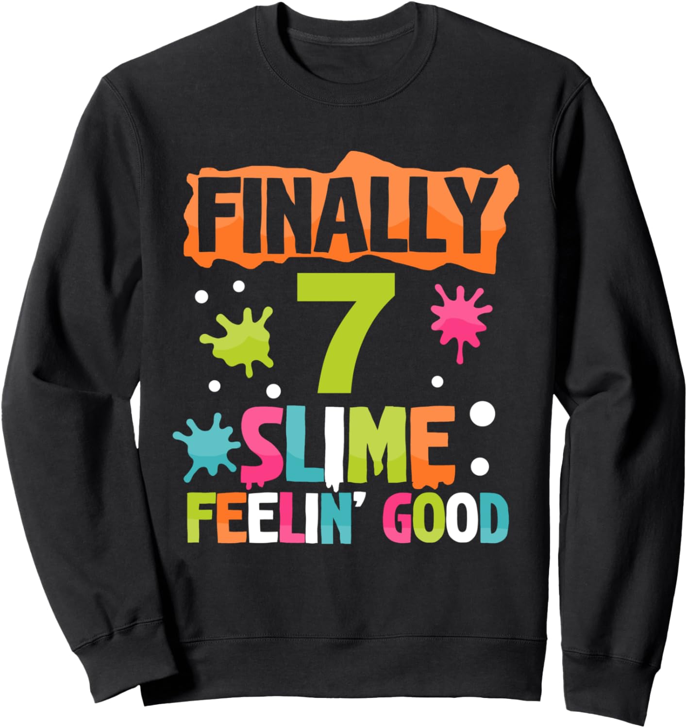 

7-летняя слизь, такая восторженная, зелено-голубая слизь, толстовка на день рождения Clear Slime Birthday Party Supplies & Slime Favors, Зеленый, 7-летняя слизь, такая восторженная, зелено-голубая слизь, толстовка на день рождения Clear Slime Birthday Par