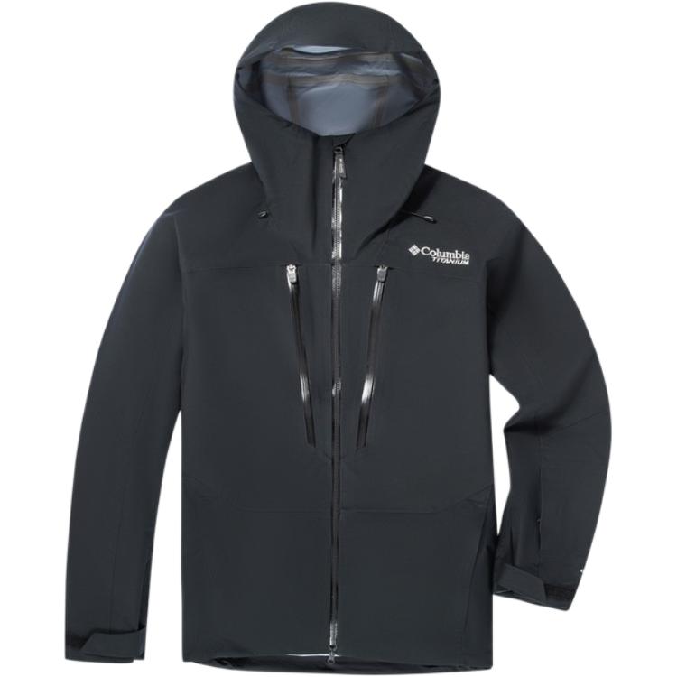 Platinum Peak Titanium Collection Верхняя лыжная одежда Мужская черная Columbia — фото 2