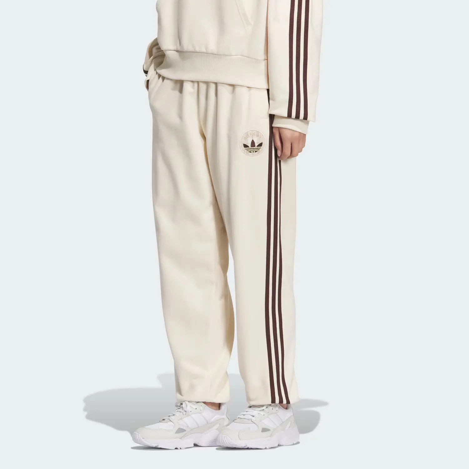 Спортивные трикотажные брюки Adidas Originals Wonder White — фото 3