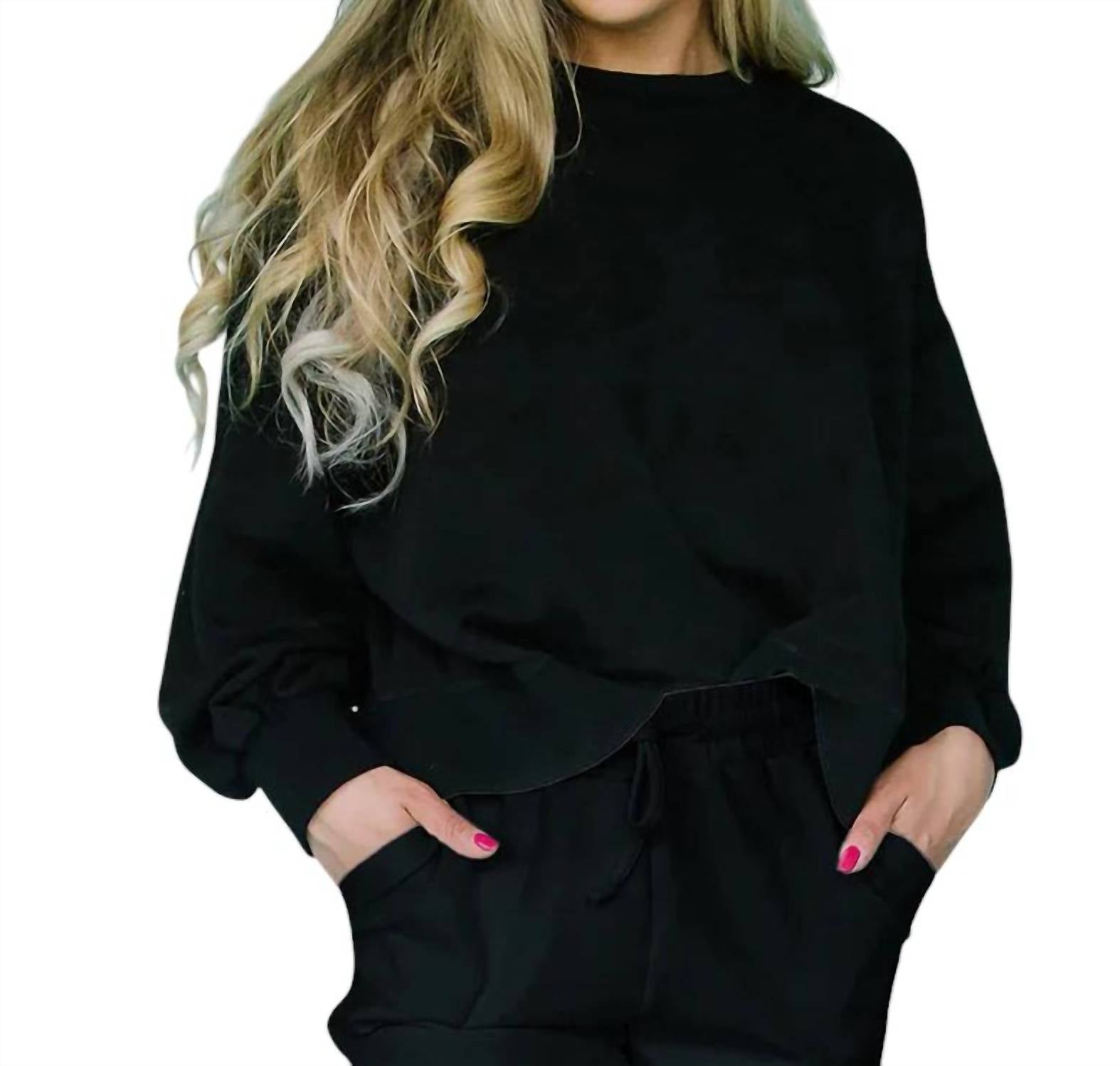 

Толстовка Millie Lux черного цвета Mary Square