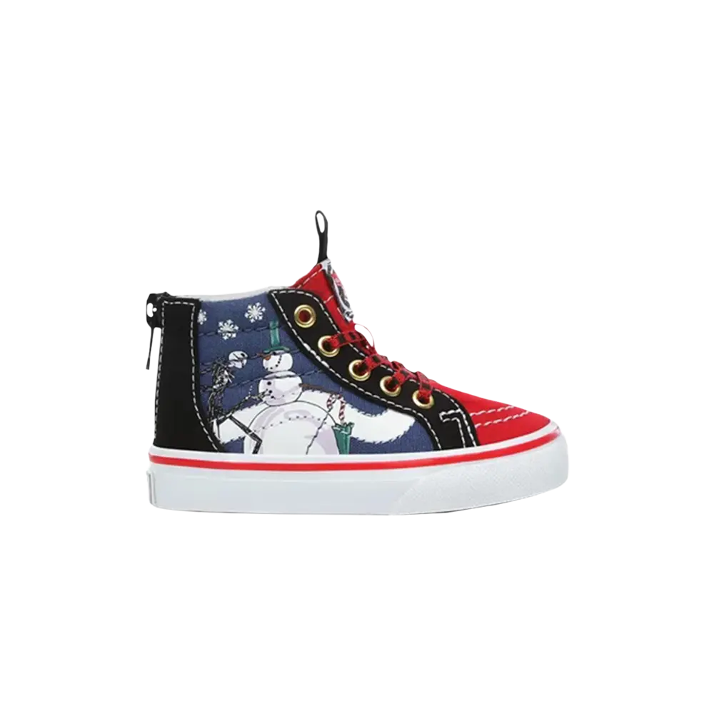 

Кроссовки The Nightmare Before Christmas x Sk8-Hi Zip TD Vans, мультиколор