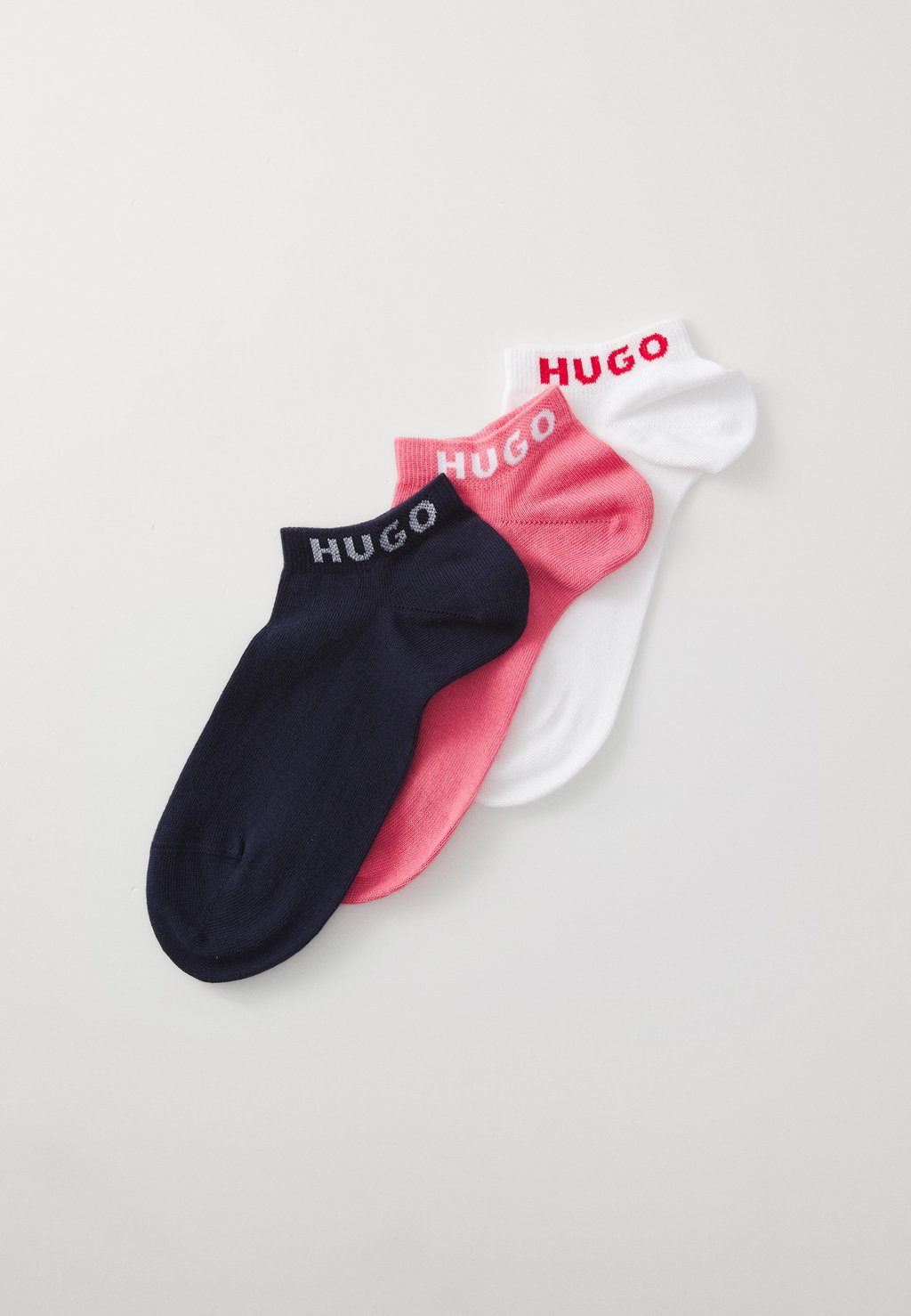 

Носки 3 PACK HUGO, розовый