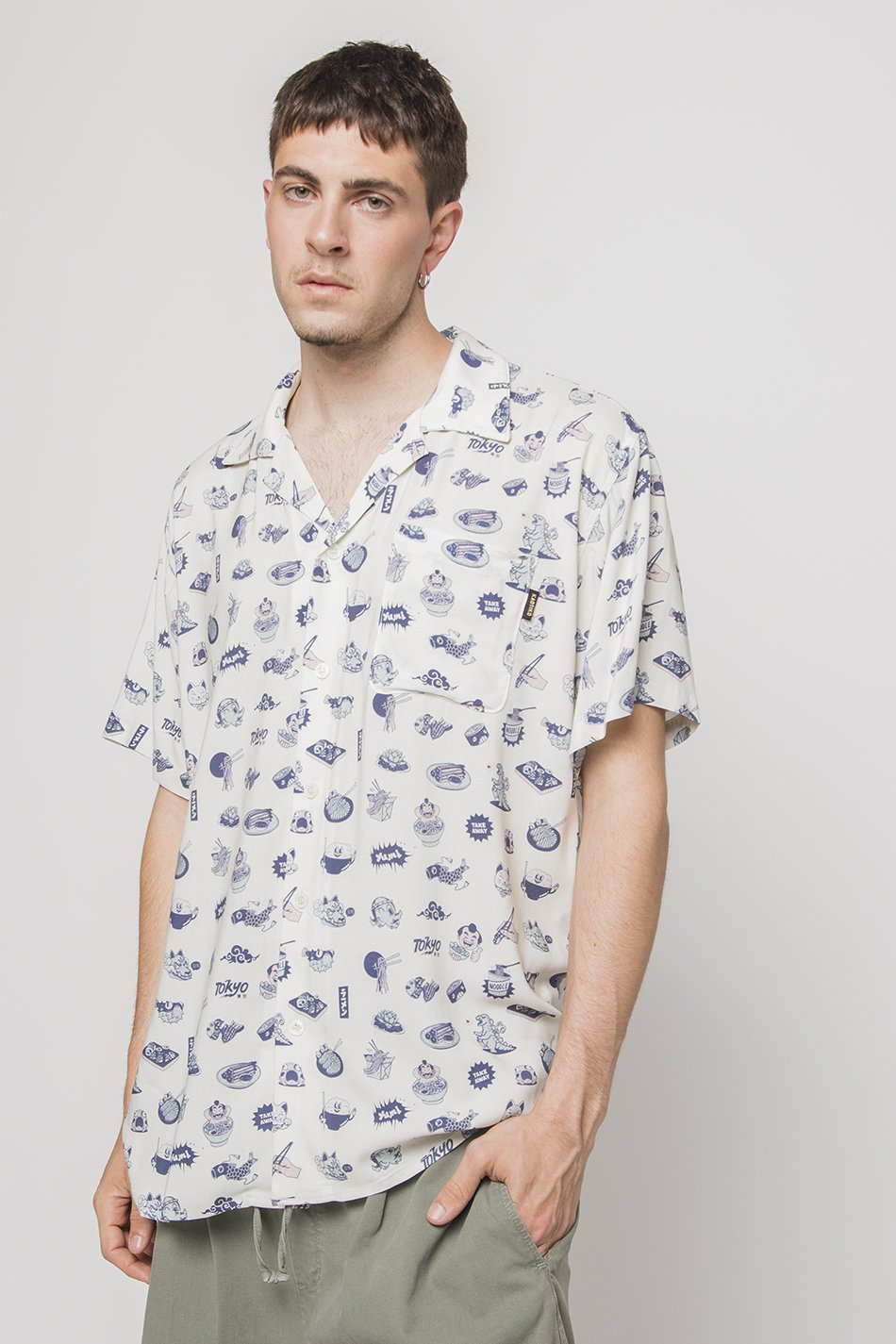 

Рубашка SHIRT KAWAII PATTERN Kaotiko, песочный