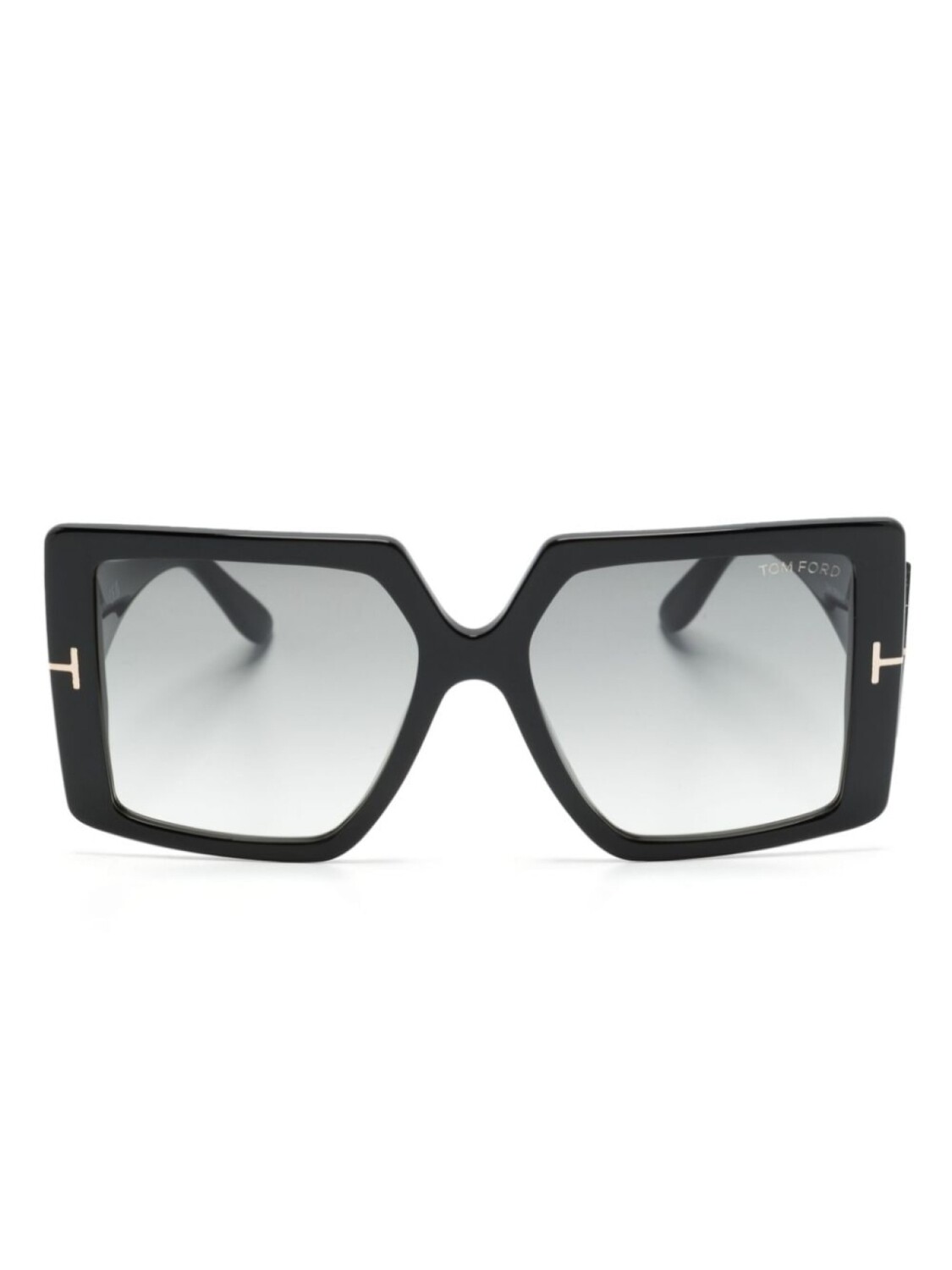 

Солнцезащитные очки Quinn в квадратной оправе TOM FORD Eyewear, черный