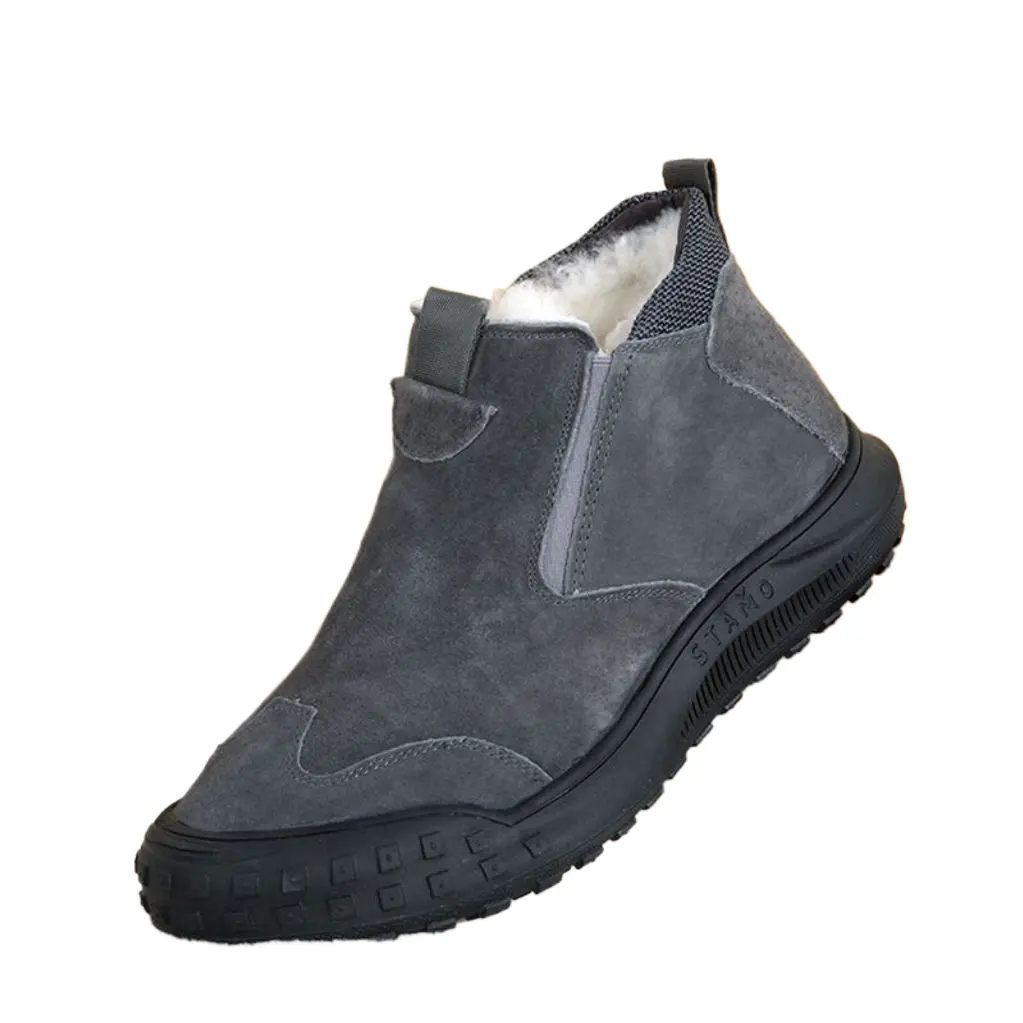 

M.M Party Повседневные мужские кроссовки mid top серый, black, brown