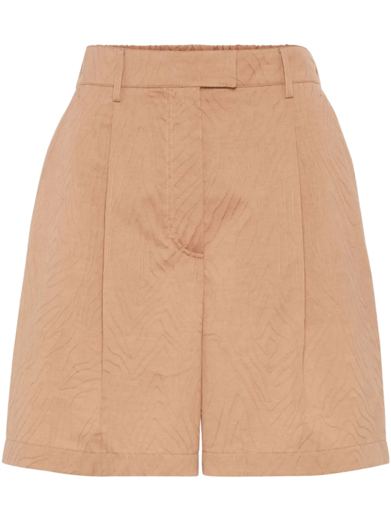 

Шорты Brunello Cucinelli из хлопковой смеси, коричневый
