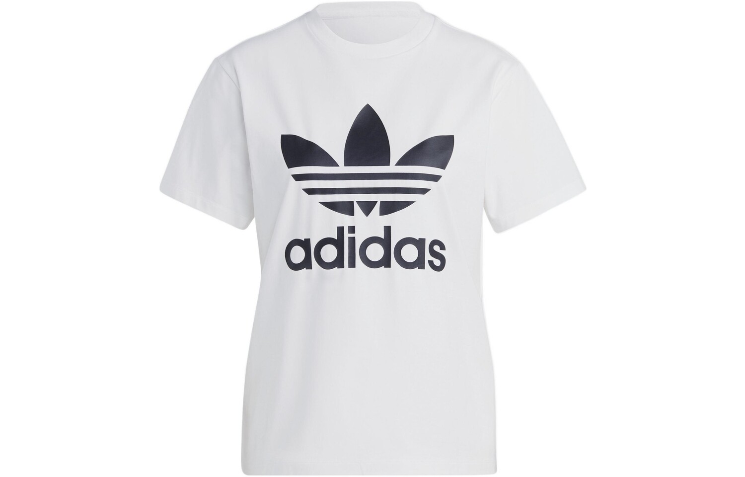 

Футболка с трилистником женская белая Adidas Originals