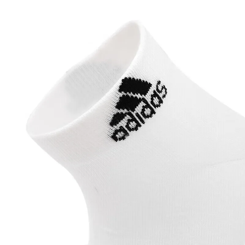 Унисекс баскетбольные носки Adidas, White 4 Pack — фото 4