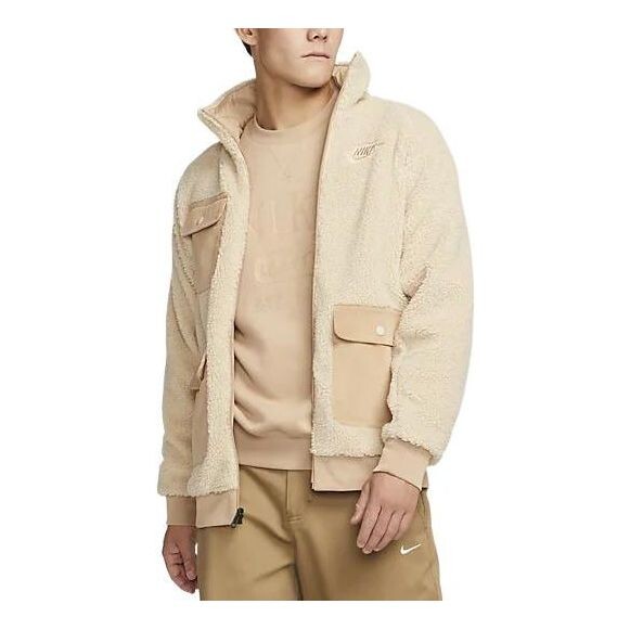 

Куртка Nike Sportswear Full-Zip Reversible Jacket 'Beige', бежевый