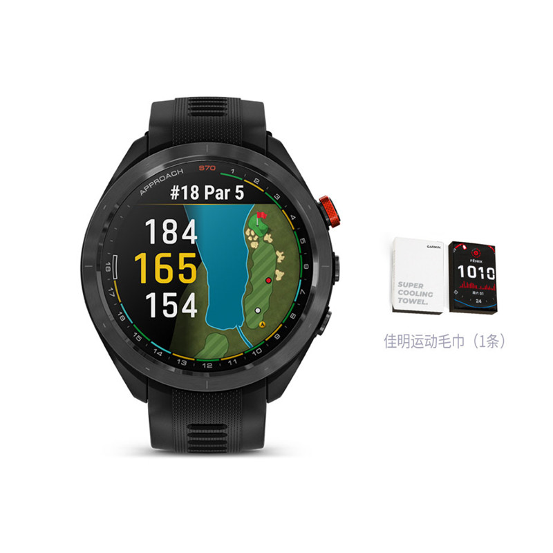 

GARMIN Умные часы Approach S70 Golf 010-02746-62 с подключением Bluetooth - унисекс