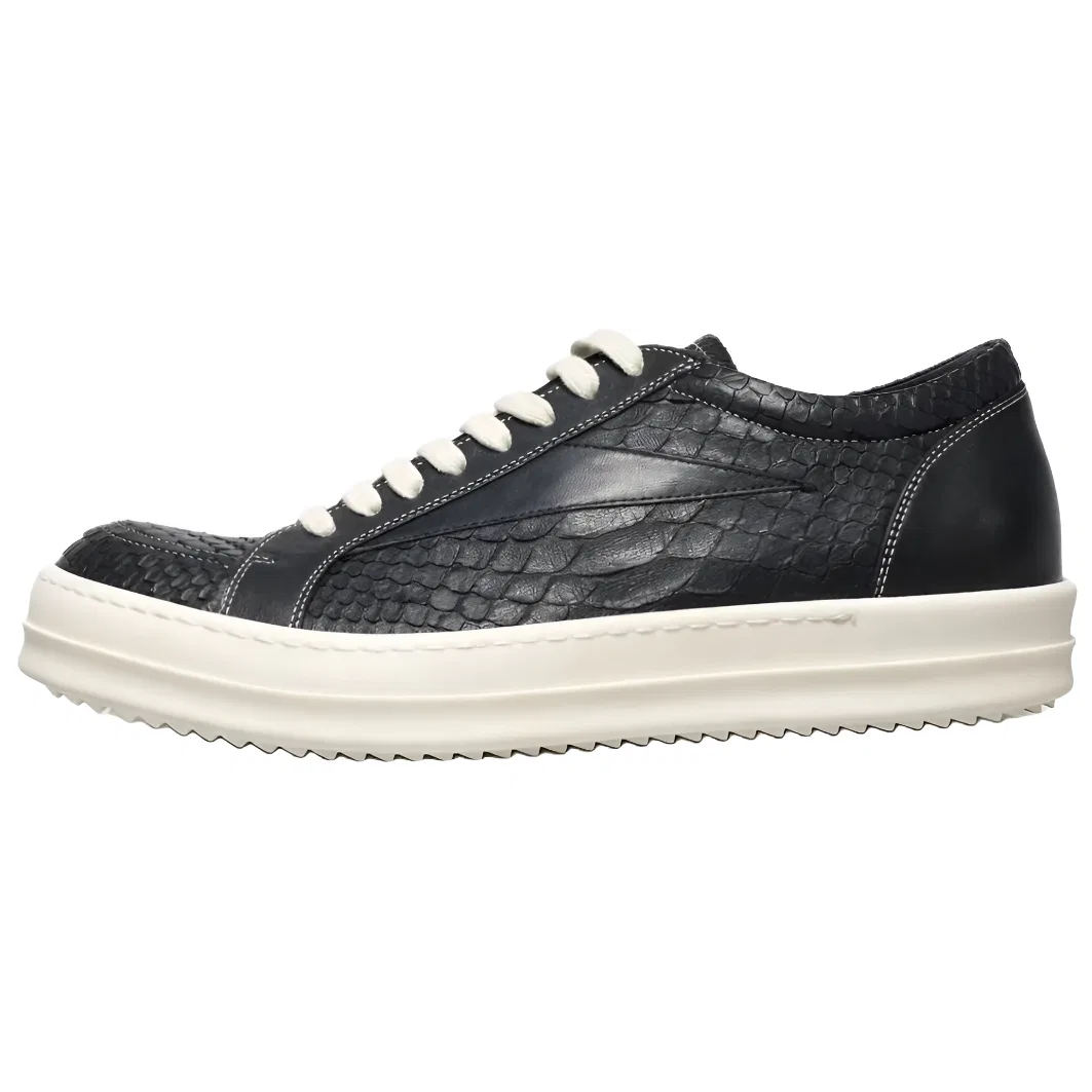 Кроссовки скейтбордические низкие RICK OWENS Black