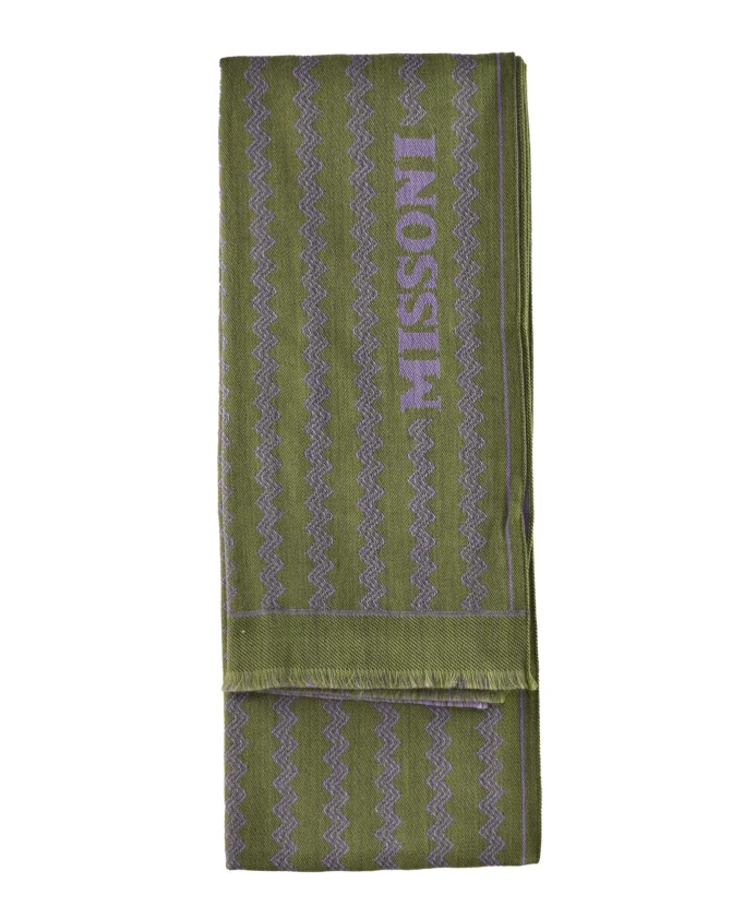 

Шерстяной шарф Missoni, зеленый