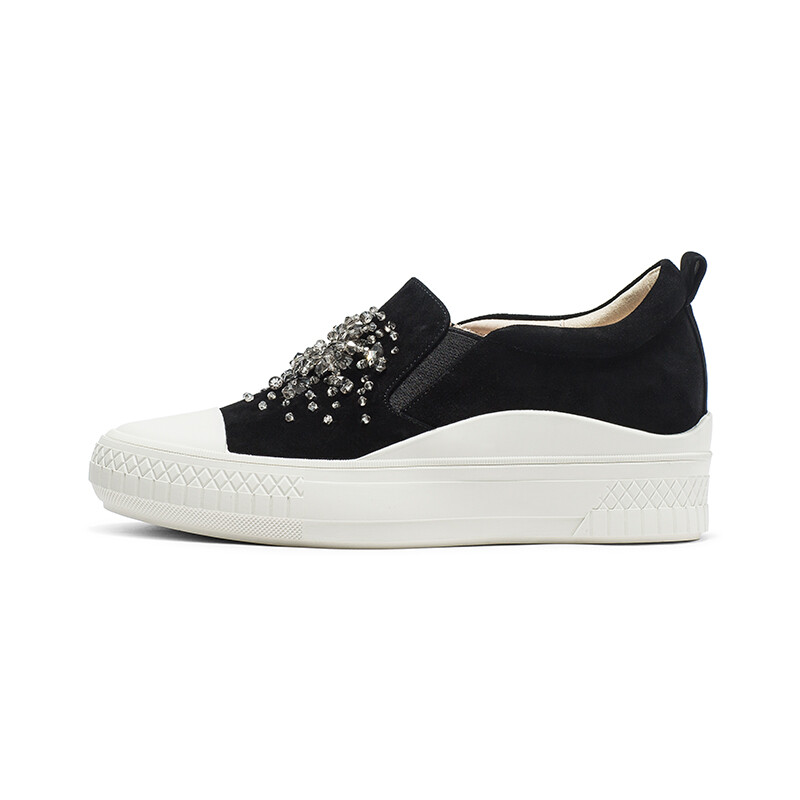 

Кеды Coup De Foudre Skateboard Shoes Women's Low-Top, черный