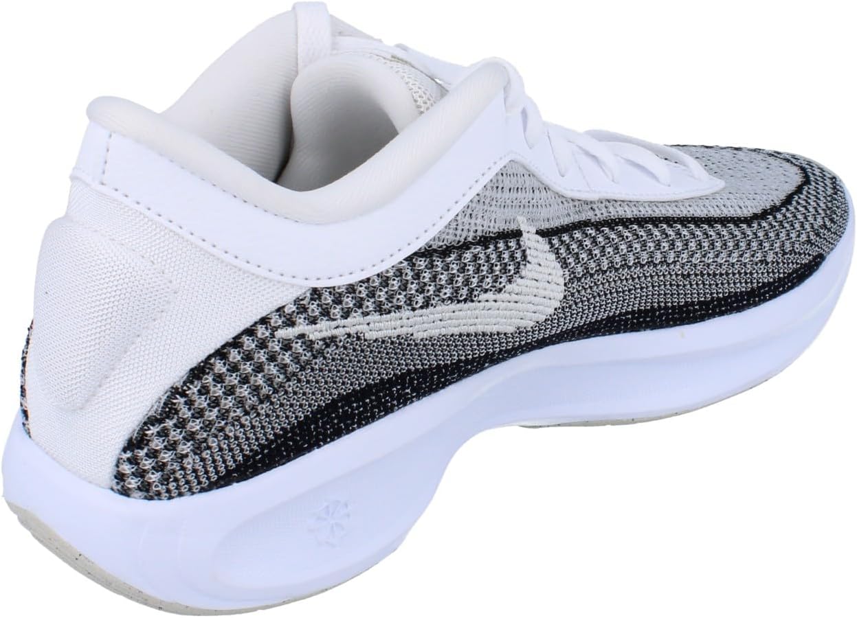 Мужские кроссовки Nike G.T. Hustle Academy с шнуровкой, белый/черный — фото 3