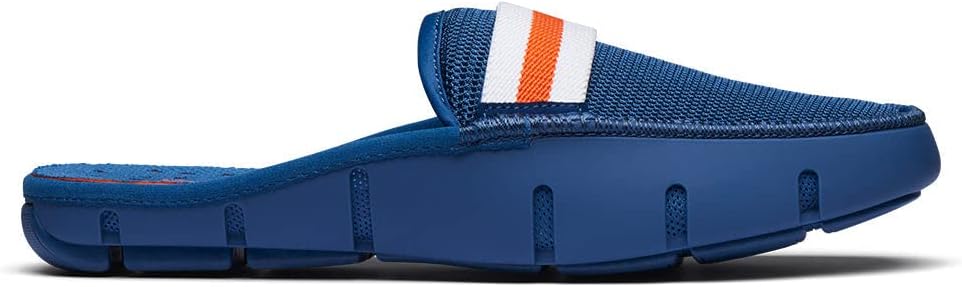 

Мужские лоферы SWIMS, легкие повседневные слипоны для лета, удобные слайд-лоферы, стильная модная обувь для пляжа, темно-синий