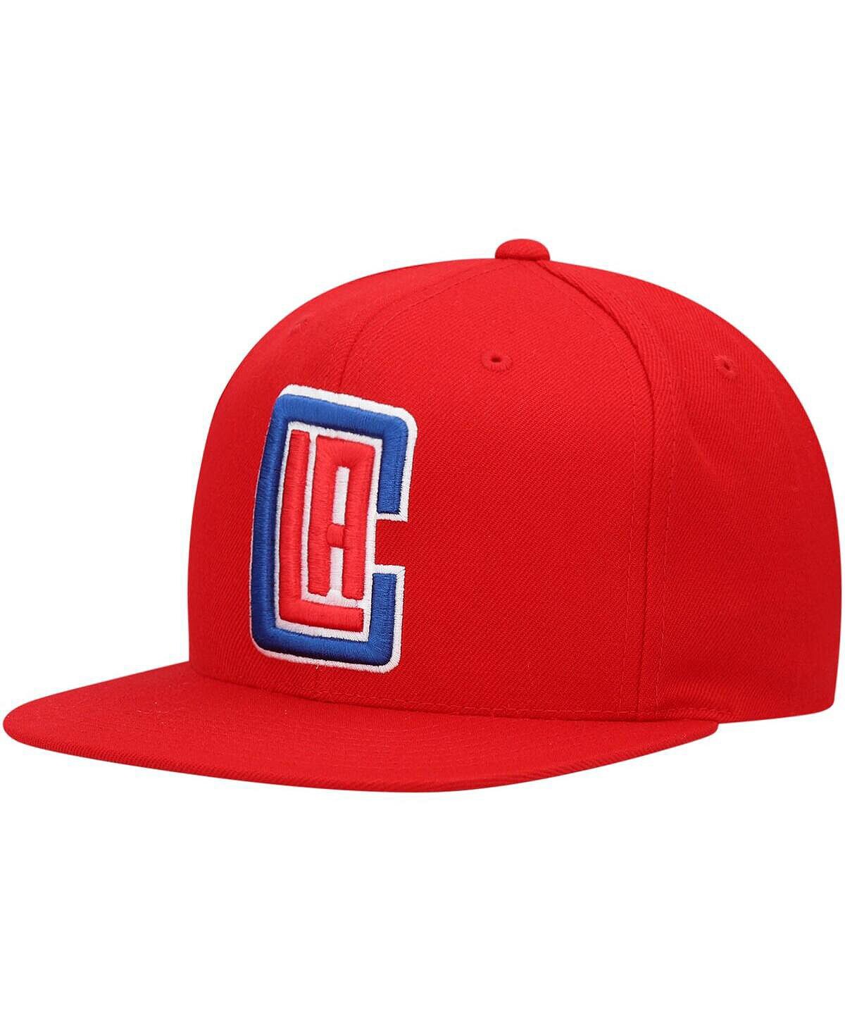 

Мужская красная кепка Snapback La Clippers Team Ground Mitchell & Ness