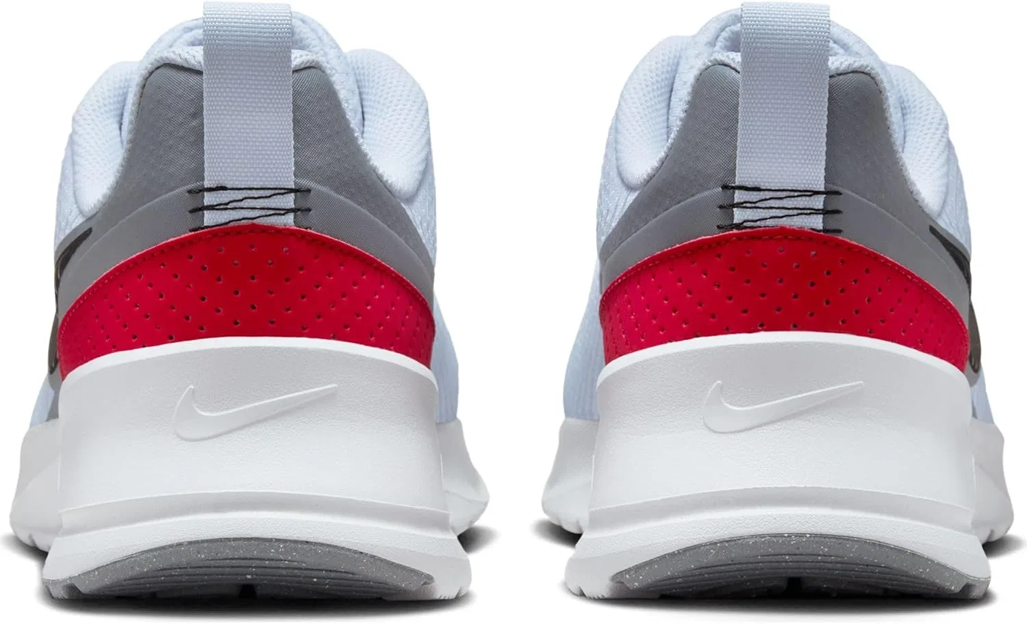 Мужские кроссовки Nike Air Max Nuaxis FD4329, Football Grey Black White Gym Red — фото 2