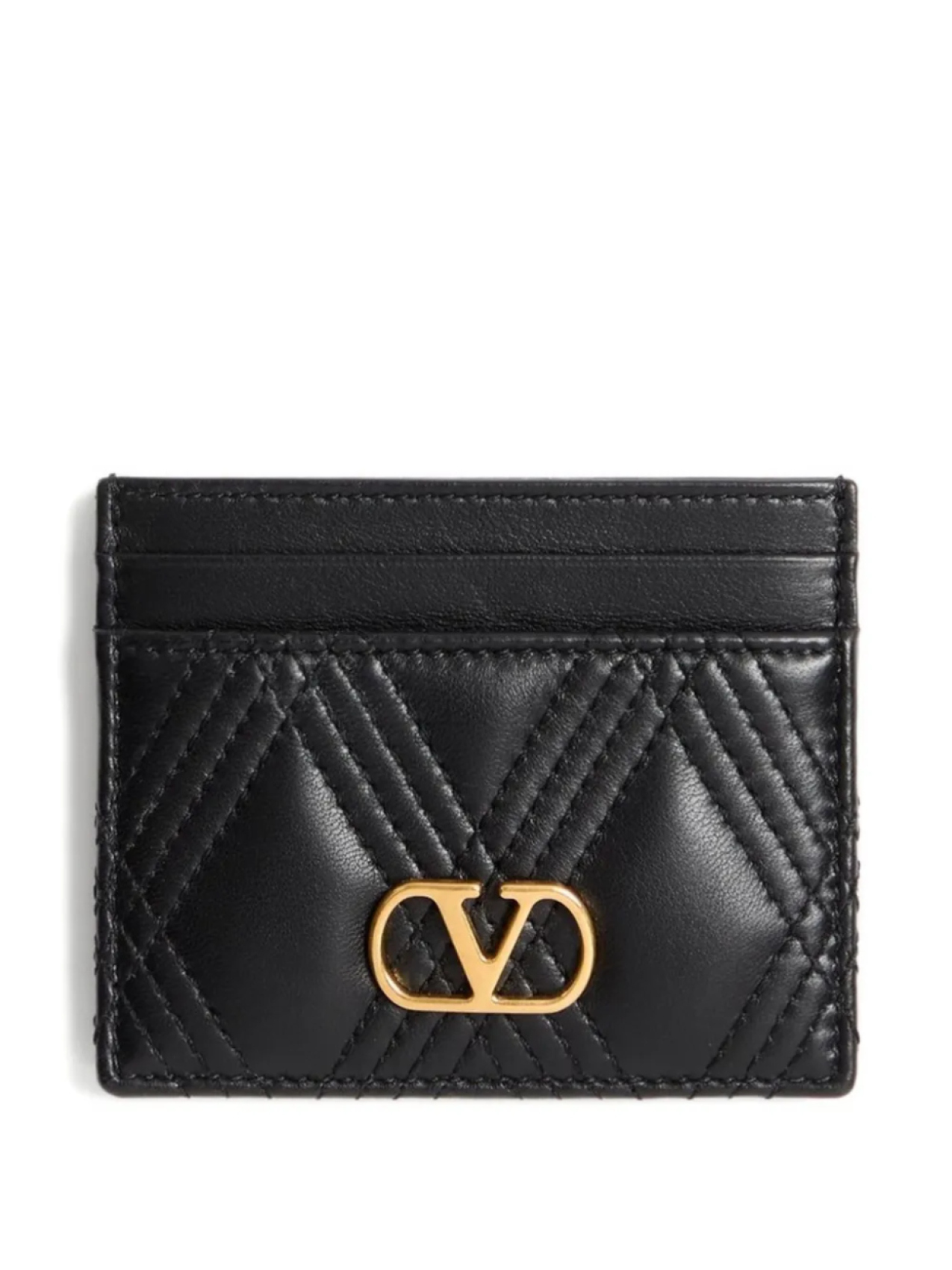 

Визитница Valentino Garavani QUILTIE 67 из стеганой кожи наппа, черный