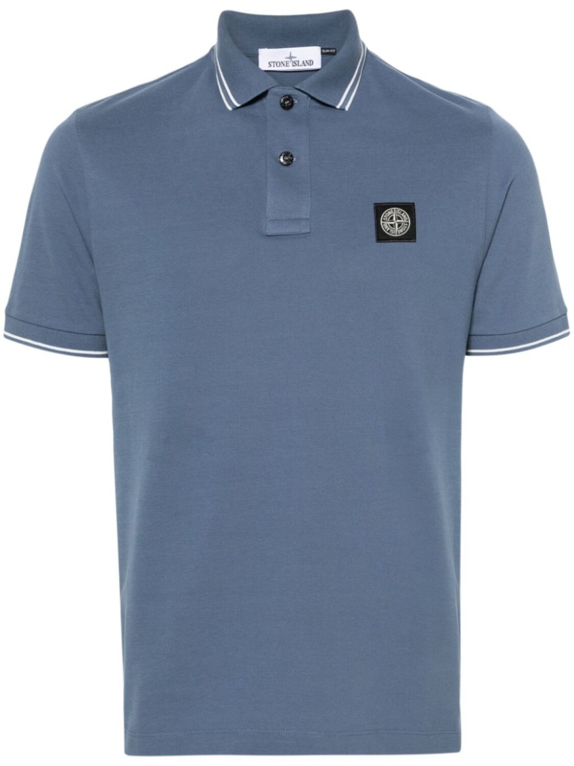 

Stone Island рубашка поло с логотипом Compass, синий