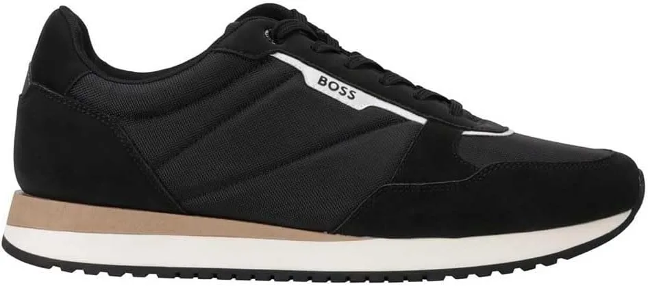Мужские кроссовки BOSS Kai_runn Hugo Boss, черный