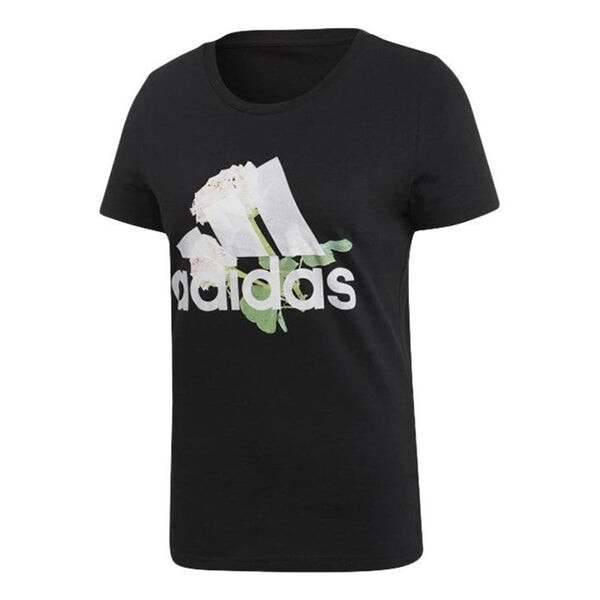 

Футболка must haves цветочная футболка Adidas, черный