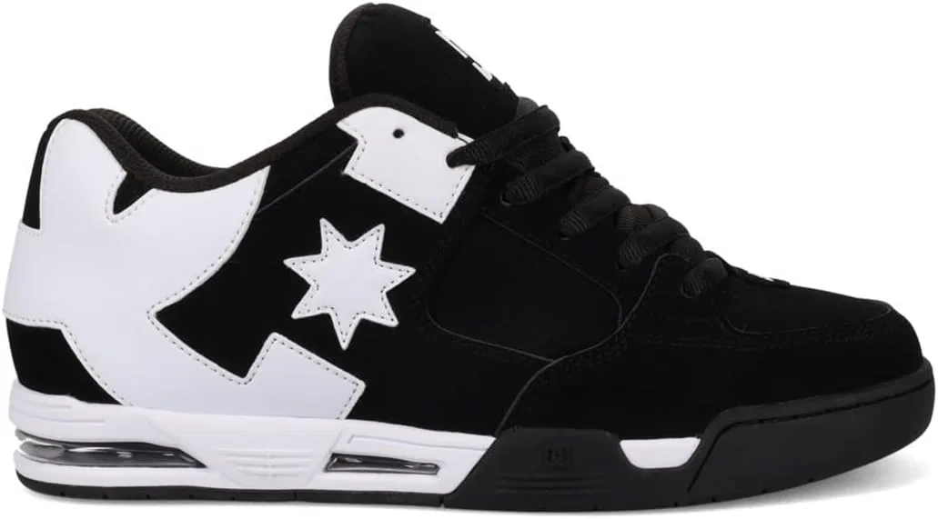 Мужские скейтбордические кроссовки DC Shoes Dc02220, Black White — фото 2