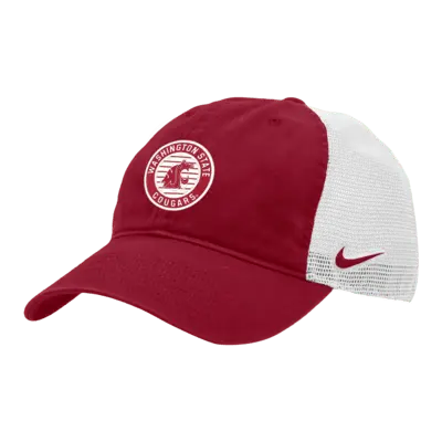 

Бейсболка Nike Washington State Heritage86 College Trucker Hat, цвет Crimson