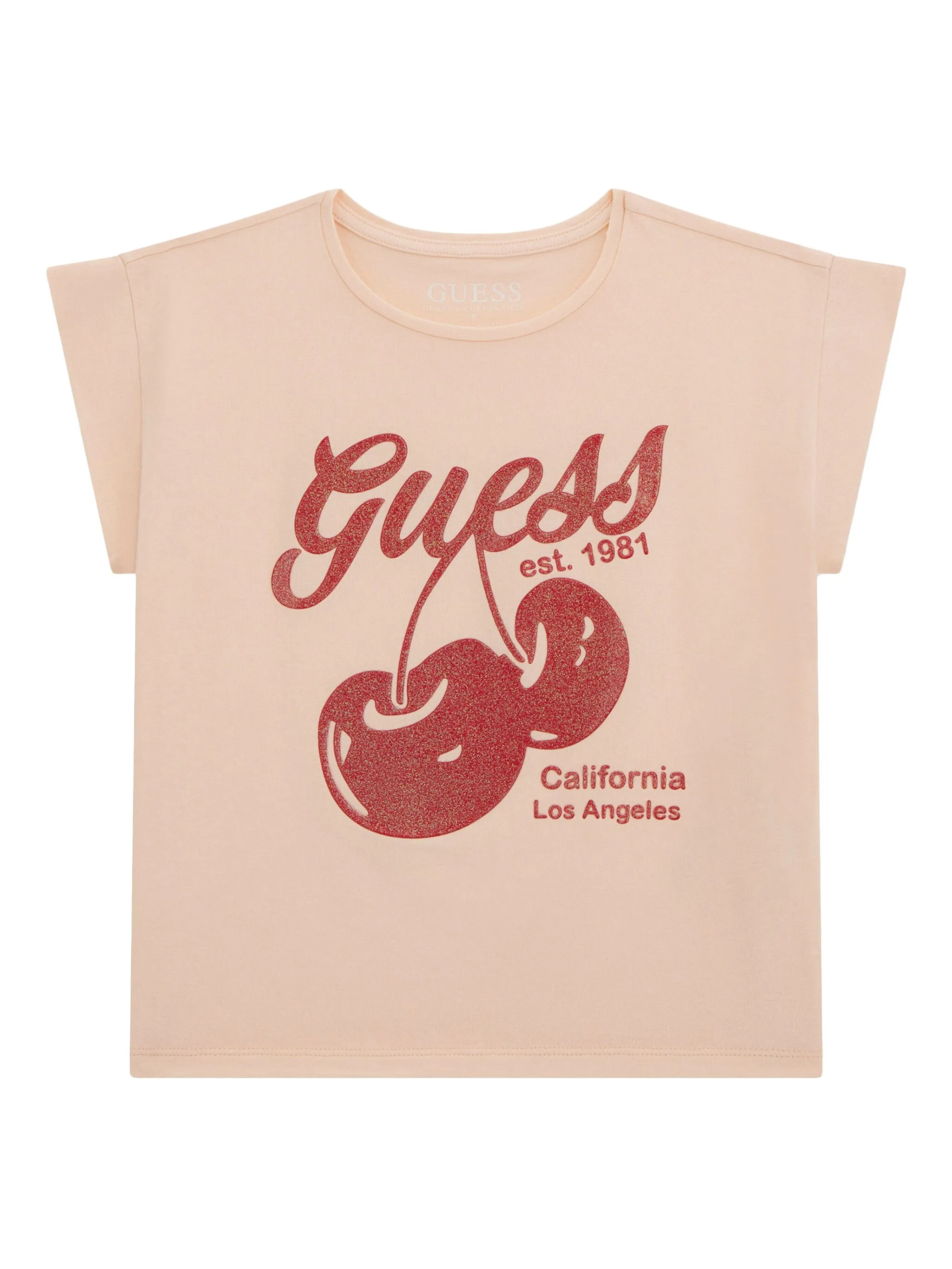 

Футболка с принтом Guess Kids, нейтральный