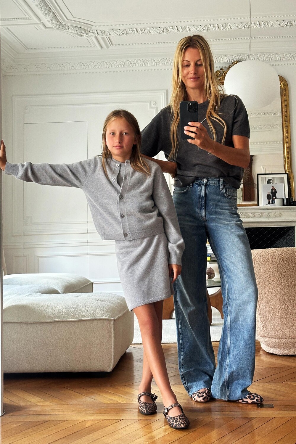 

Юбка из 100% кашемира ZARA, серый мергель