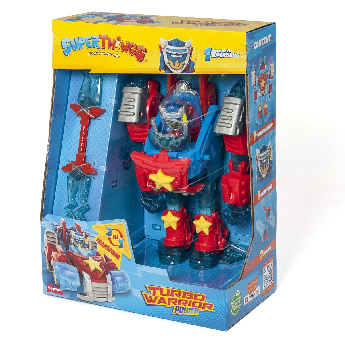 

SUPERTHINGS S — игровой набор 1x6 Turbo Warrior Power