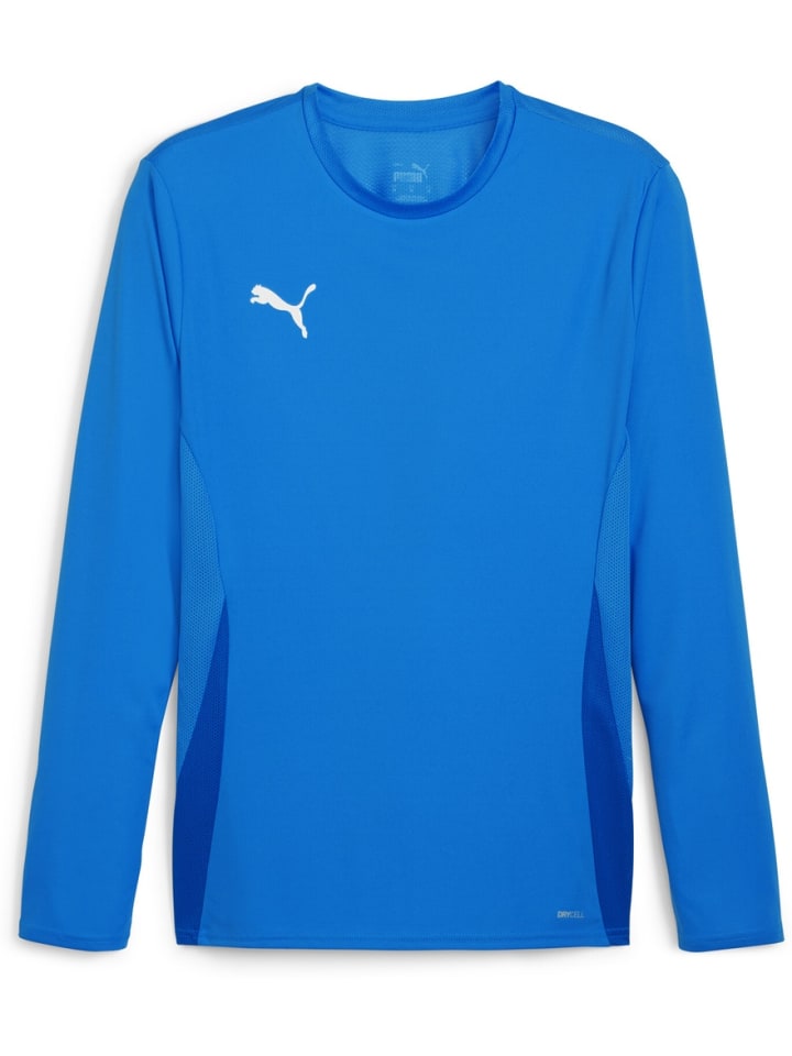 

Puma Спортивная футболка TeamGoal Longsleeve Jersey синего цвета, Синий, Puma Спортивная футболка TeamGoal Longsleeve Jersey синего цвета