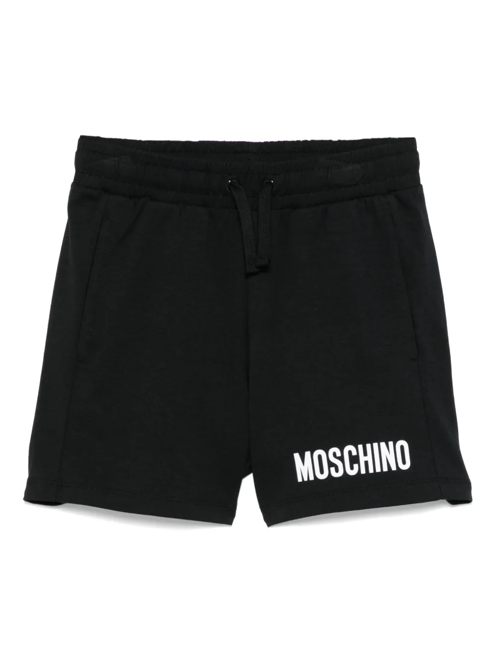 

Шорты с логотипом Moschino Kids, черный