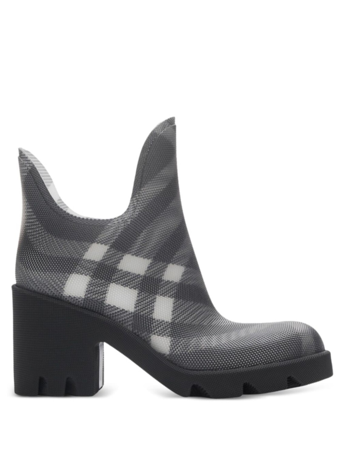 

Burberry ботинки Marsh в клетку, серый