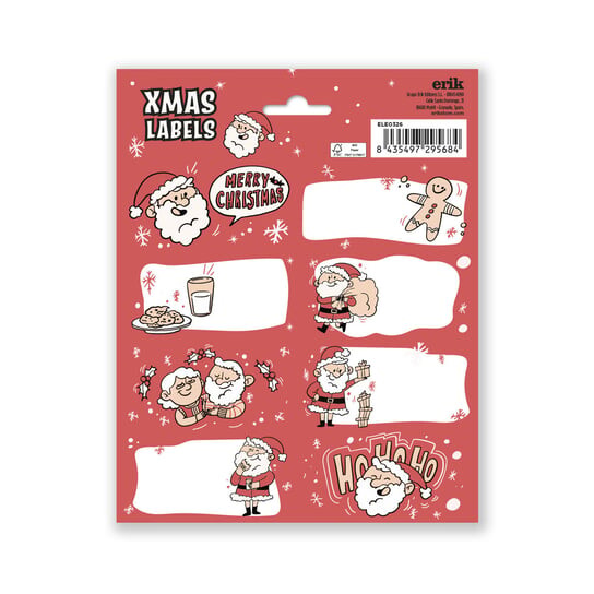 

Ho Ho Ho Рождественские Самоклеящиеся Этикетки Inna marka