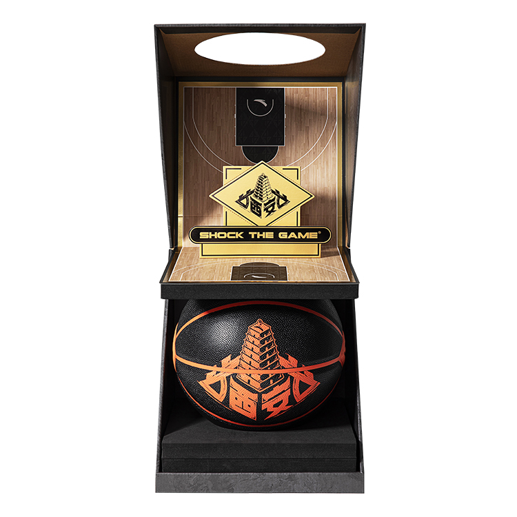 

ANTA Баскетбольный мяч PU черный размер 7 тренировочный