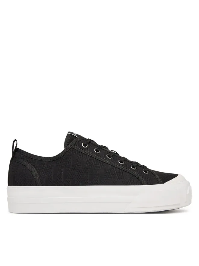 KARL LAGERFELD Кроссовки Kampus Max V KL50526 из черной ткани