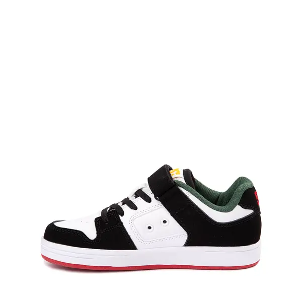 

Кеды DC Manteca 4 Elastic Skate Shoe, белый/черный/красный