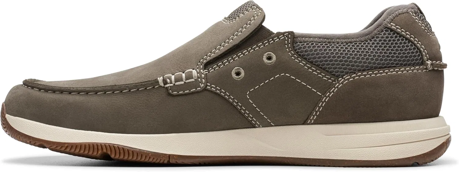 Лоферы Clarks, Taupe Nubuck — фото 3