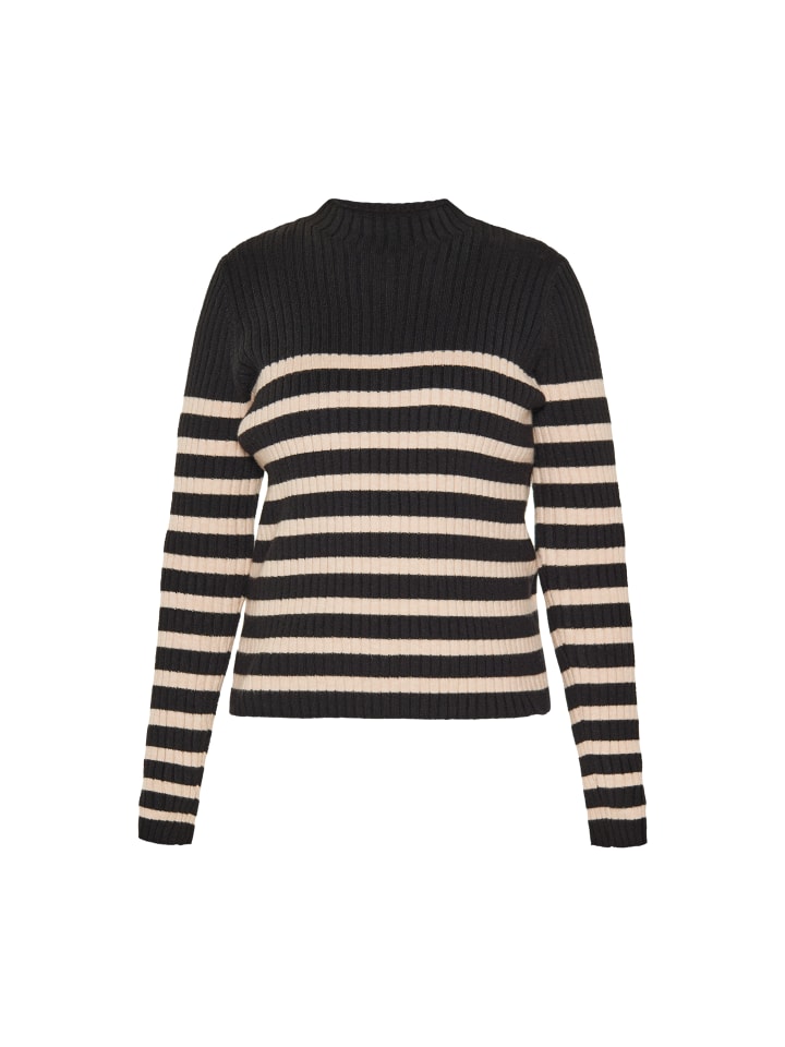 

Женский свитер черного бежевого цвета usha BLUE LABEL