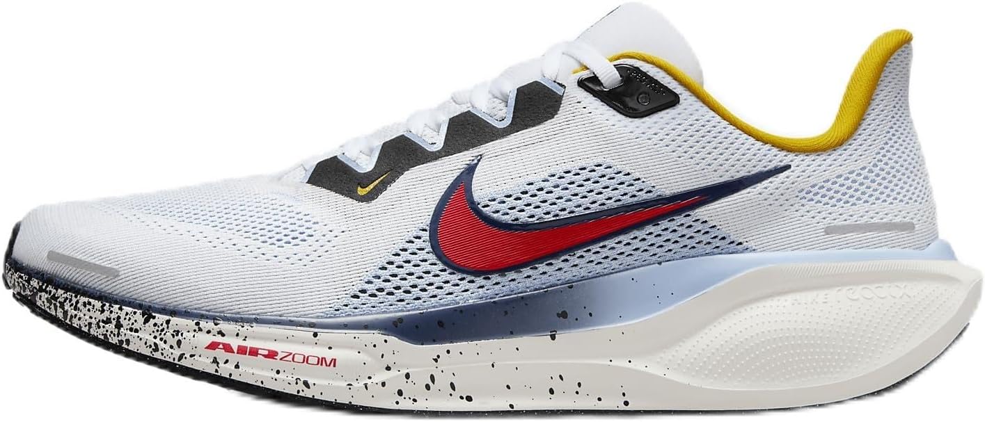 

Мужские кроссовки Nike Pegasus 41, White Speed Red Psychic Blue