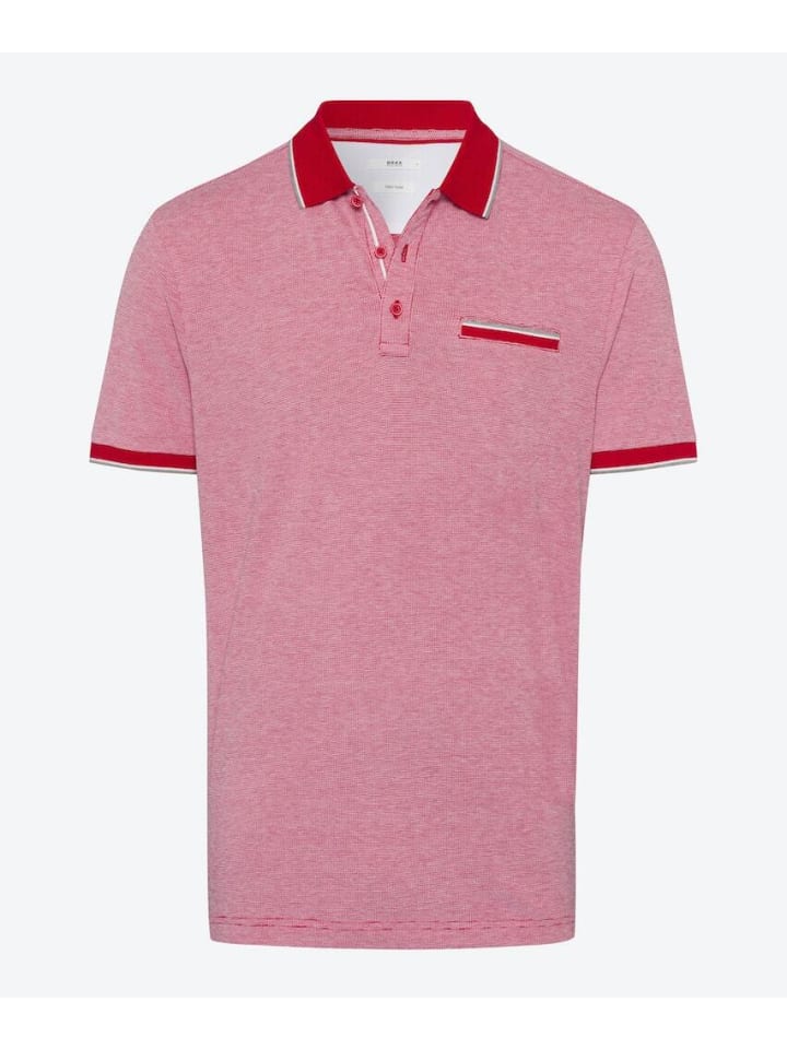 

Поло BRAX Polo, цвет signal red