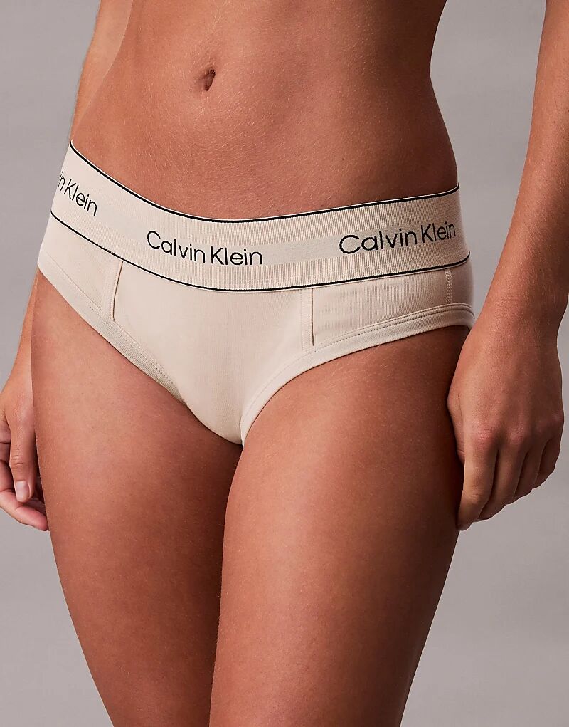 

Трусики-бикини Calvin Klein Heritage Cotton цвета устрицы