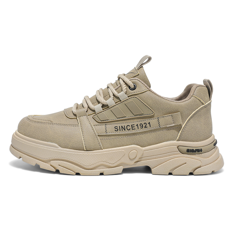 

Нескользящие износостойкие низкие повседневные туфли для мужчин DOUBLE STAR 88, Khaki