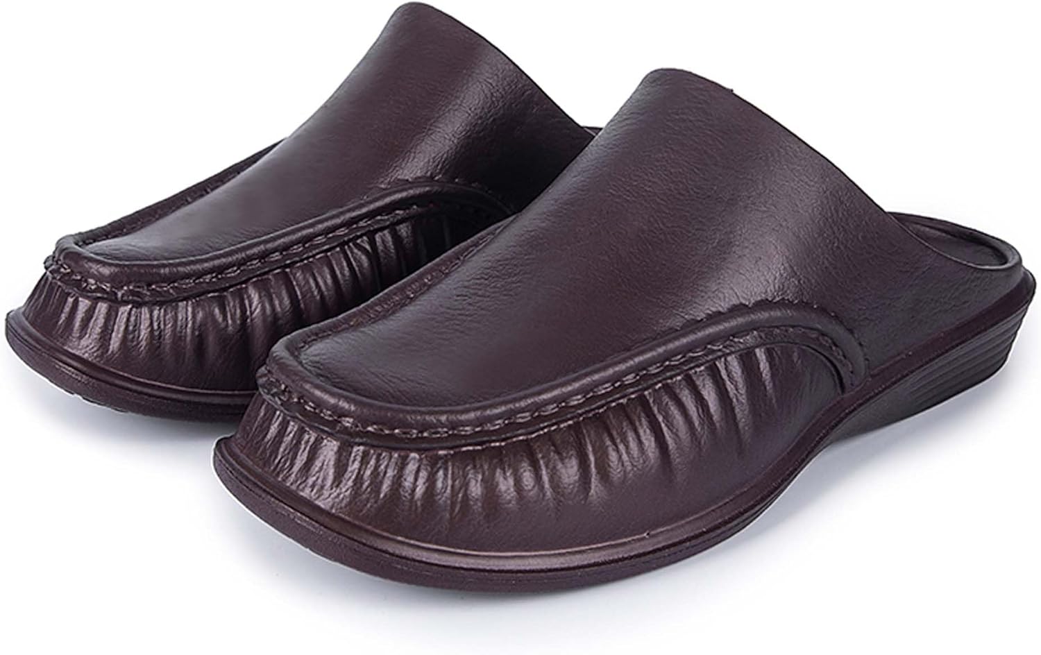 

Мужские лоферы EVA, обувь для поваров с легкой мягкой подошвой, повседневные мюли, кломпы, удобные и ходьбы, для ежедневной работы и ношения дома Generic, коричневый