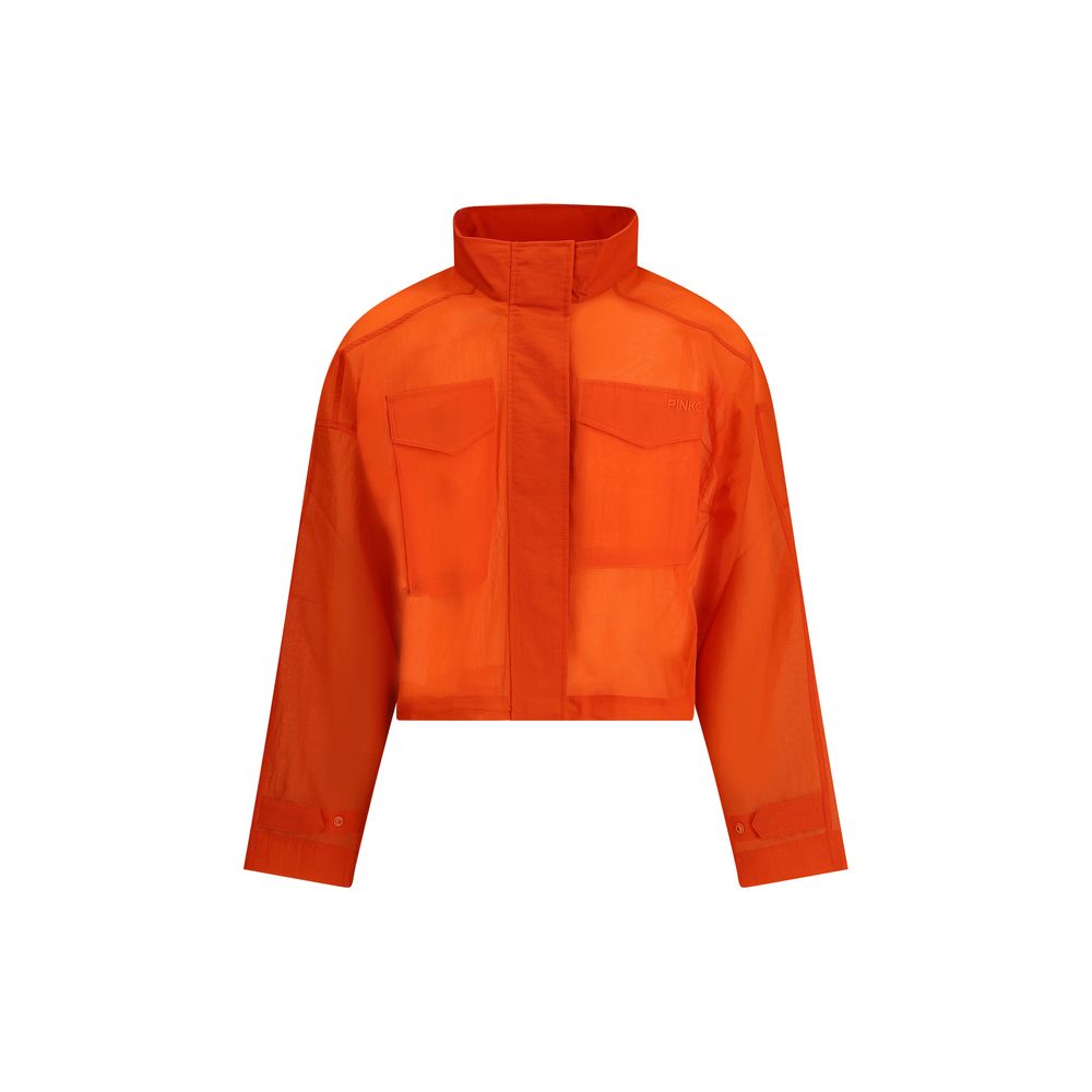 

Укороченная флуоресцентная куртка Pinko, оранжевый