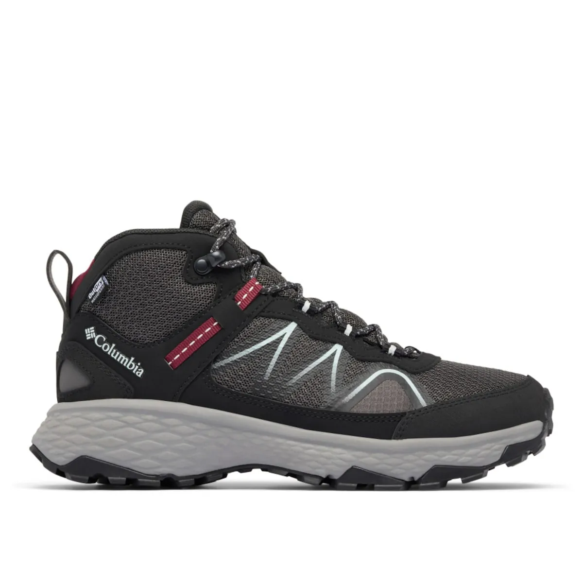 Водонепроницаемые женские походные кроссовки PEAKFREAK RUSH MID OUTDRY Columbia, темно-серый