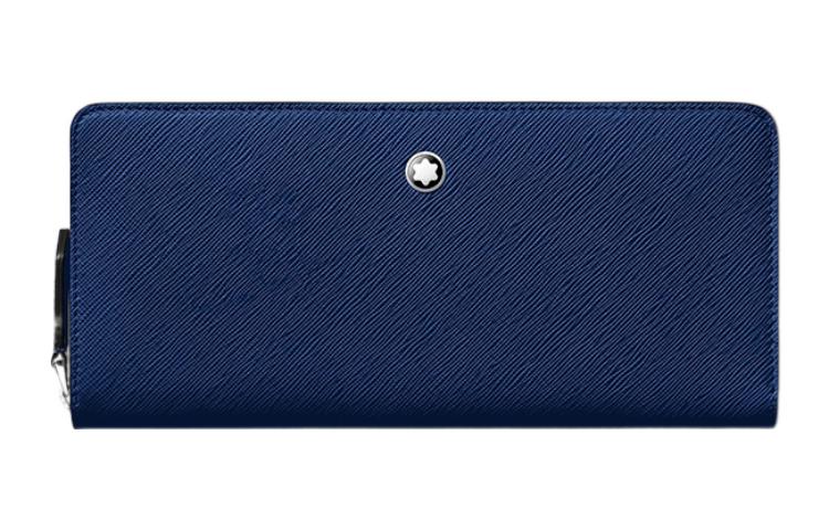 

MONTBLANC Кожаный чехол для телефона мужской полуночно-синий
