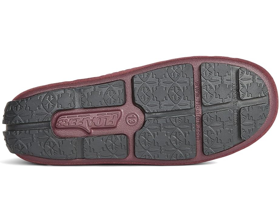 Лоферы Floafers Kids Prodigy Driver Faux Suede, цвет Burgundy Vegan Suede — фото 3